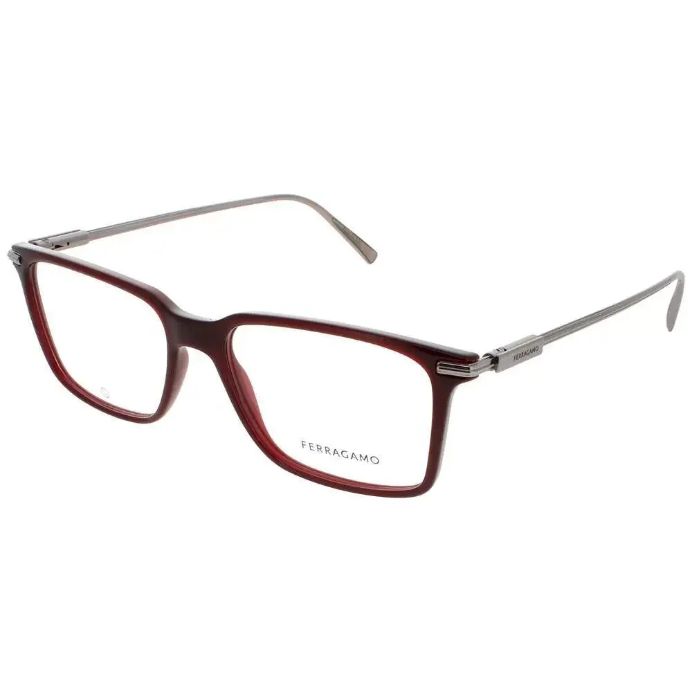 NWT Salvatore Ferragamo SF2977 Opaline Wine 53mm Eyeglasses